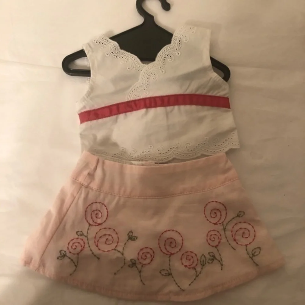 NFS AMERICAN GIRL 💕 sweetheart skirt and top